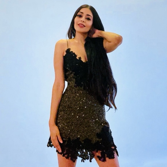 Juan Carlos Pinera Couture Designer Dress, size 0/XS/S - Picture 3 of 9